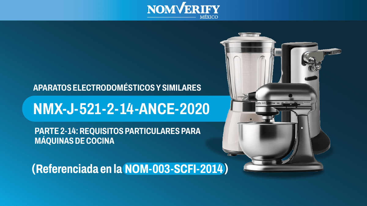 productos alusivos al campo de aplicación de la NMX-J-521-2-14-ANCE-2020