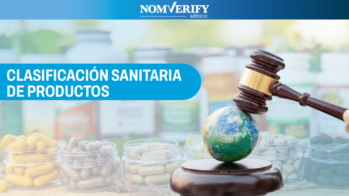Clasificación sanitaria de productos regulados por COFEPRIS en México